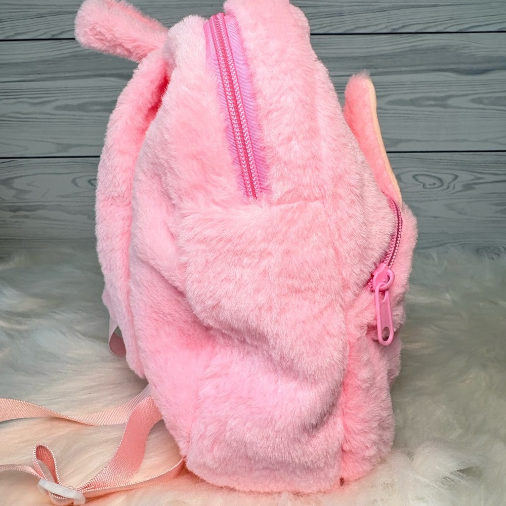 Pink Labubu Plush Backpack - Picture 8 of 10
